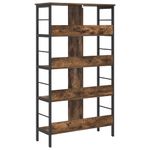 Casa si Gradina - Mobilier - Biblioteci si rafturi - Biblioteci - Raft pentru carti Stejar fumuriu 82 x 32 x 144,5 cm - Infinity.ro