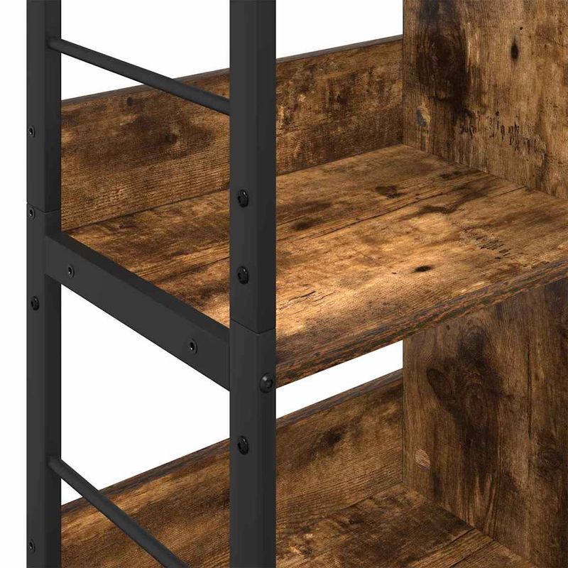 Casa si Gradina - Mobilier - Biblioteci si rafturi - Biblioteci - Raft pentru carti Stejar fumuriu 82 x 32 x 144,5 cm - Infinity.ro