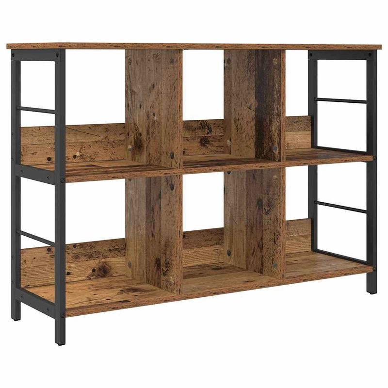 Casa si Gradina - Mobilier - Biblioteci si rafturi - Biblioteci - Raft pentru carti Lemn Vechi 102 x 32 x 72,5 cm Lemn compozit - Infinity.ro