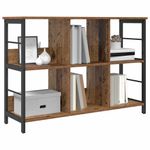 Casa si Gradina - Mobilier - Biblioteci si rafturi - Biblioteci - Raft pentru carti Lemn Vechi 102 x 32 x 72,5 cm Lemn compozit - Infinity.ro