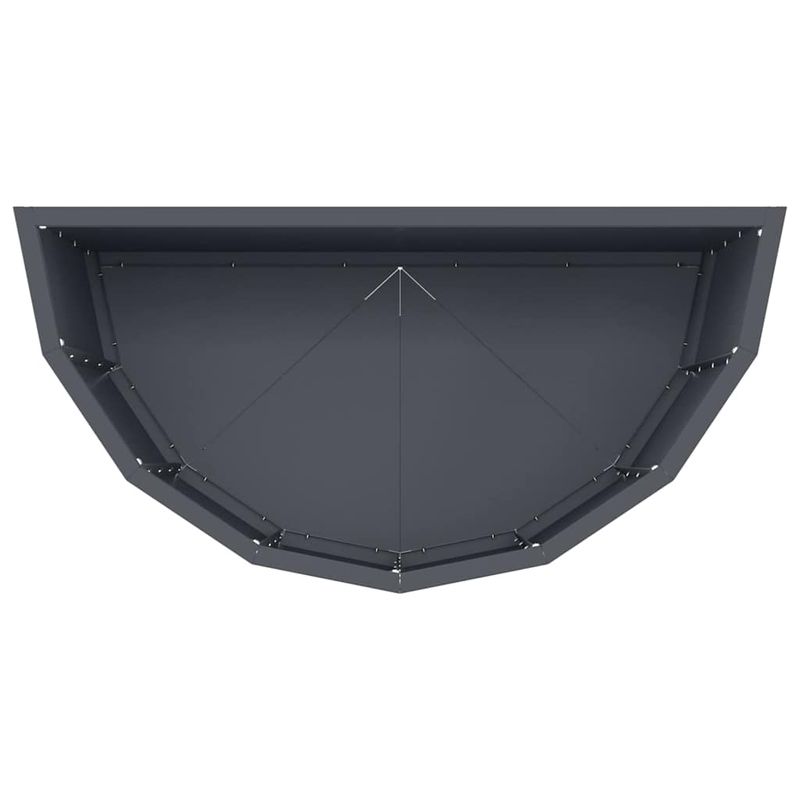 Casa si Gradina - Gradinarit si plante - Plante si ghivece - Ghivece si suporturi - Jardiniera Antracit 60 x 30 x 50 cm Otel - Infinity.ro