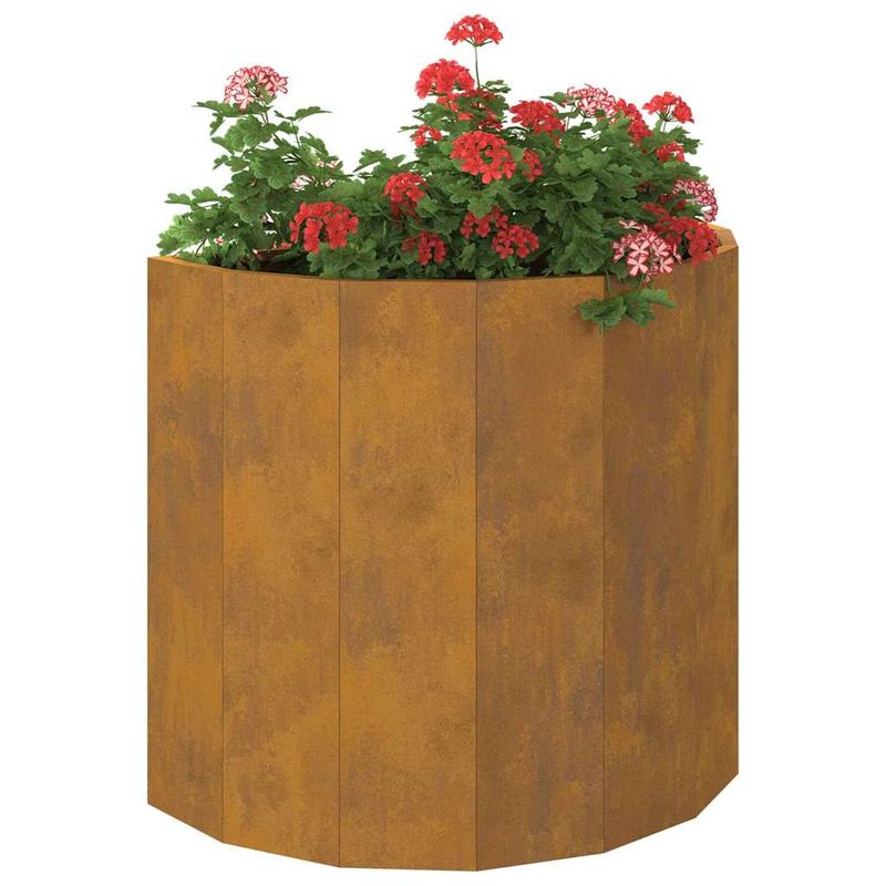 Casa si Gradina - Gradinarit si plante - Plante si ghivece - Ghivece si suporturi - Jardiniera Ruginit 60 x 30 x 50 cm Otel rezistent de intemperii - Infinity.ro