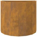 Casa si Gradina - Gradinarit si plante - Plante si ghivece - Ghivece si suporturi - Jardiniera Ruginit 60 x 30 x 50 cm Otel rezistent de intemperii - Infinity.ro