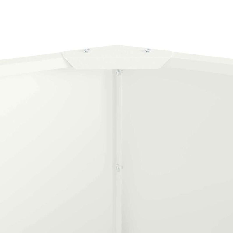 Casa si Gradina - Gradinarit si plante - Plante si ghivece - Ghivece si suporturi - Jardiniera Alb 60 x 60 x 35 cm Otel - Infinity.ro