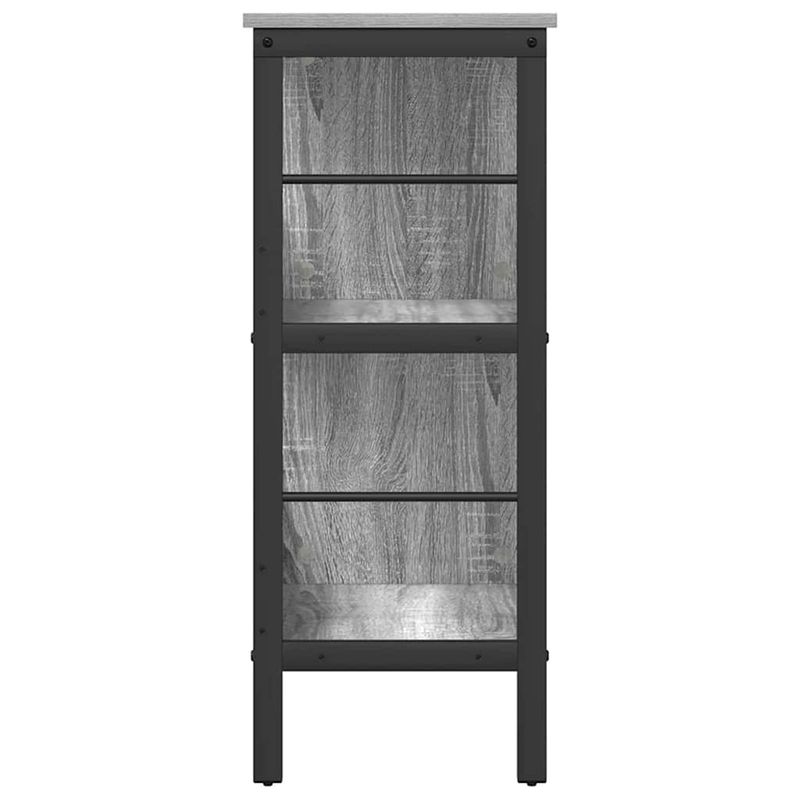 Casa si Gradina - Mobilier - Biblioteci si rafturi - Biblioteci - Raft pentru carti Gri Sonoma 82 x 32 x 79 cm Lemn compozit - Infinity.ro