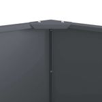 Casa si Gradina - Gradinarit si plante - Plante si ghivece - Ghivece si suporturi - Jardiniera Antracit 90 x 90 x 50 cm Otel - Infinity.ro