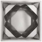 Casa si Gradina - Gradinarit si plante - Plante si ghivece - Ghivece si suporturi - Jardiniera Argintiu 30 x 30 x 30 cm Otel inoxidabil - Infinity.ro