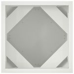 Casa si Gradina - Gradinarit si plante - Plante si ghivece - Ghivece si suporturi - Jardiniera 2 pcs Alb 30 x 30 x 30 cm Otel - Infinity.ro