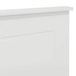 Casa si Gradina - Mobilier - Paturi si accesorii - Accesorii paturi - Tablie de depozitare Stejar sonoma 120 cm Lemn compozit - Infinity.ro