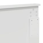 Casa si Gradina - Mobilier - Paturi si accesorii - Accesorii paturi - Tablie de depozitare Stejar sonoma 120 cm Lemn compozit - Infinity.ro