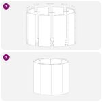 Casa si Gradina - Gradinarit si plante - Plante si ghivece - Ghivece si suporturi - Jardiniera Argintiu 60 x 60 x 50 cm Otel inoxidabil - Infinity.ro