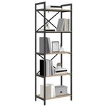 Casa si Gradina - Mobilier - Biblioteci si rafturi - Biblioteci - Raft pentru carti Stejar Sonoma 56 x 34 x 171 cm Lemn compozit - Infinity.ro