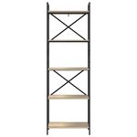 Casa si Gradina - Mobilier - Biblioteci si rafturi - Biblioteci - Raft pentru carti Stejar Sonoma 56 x 34 x 171 cm Lemn compozit - Infinity.ro