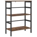 Casa si Gradina - Mobilier - Biblioteci si rafturi - Biblioteci - Raft pentru carti Stejar fumuriu 60 x 29,5 x 81 cm - Infinity.ro