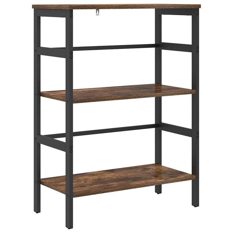 Casa si Gradina - Mobilier - Biblioteci si rafturi - Biblioteci - Raft pentru carti Stejar fumuriu 60 x 29,5 x 81 cm - Infinity.ro