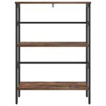 Casa si Gradina - Mobilier - Biblioteci si rafturi - Biblioteci - Raft pentru carti Stejar fumuriu 60 x 29,5 x 81 cm - Infinity.ro