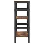 Casa si Gradina - Mobilier - Biblioteci si rafturi - Biblioteci - Raft pentru carti Stejar fumuriu 60 x 29,5 x 81 cm - Infinity.ro