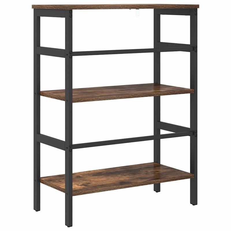 Casa si Gradina - Mobilier - Biblioteci si rafturi - Biblioteci - Raft pentru carti Stejar fumuriu 60 x 29,5 x 81 cm - Infinity.ro