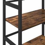 Casa si Gradina - Mobilier - Biblioteci si rafturi - Biblioteci - Raft pentru carti Stejar fumuriu 60 x 29,5 x 81 cm - Infinity.ro