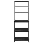 Casa si Gradina - Mobilier - Biblioteci si rafturi - Biblioteci - Raft de bucatarie Stejar Negru 60 x 40 x 168 cm Lemn compozit - Infinity.ro