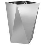 Casa si Gradina - Gradinarit si plante - Plante si ghivece - Ghivece si suporturi - Jardiniera Argintiu 50 x 50 x 75 cm Otel Galvanizat - Infinity.ro