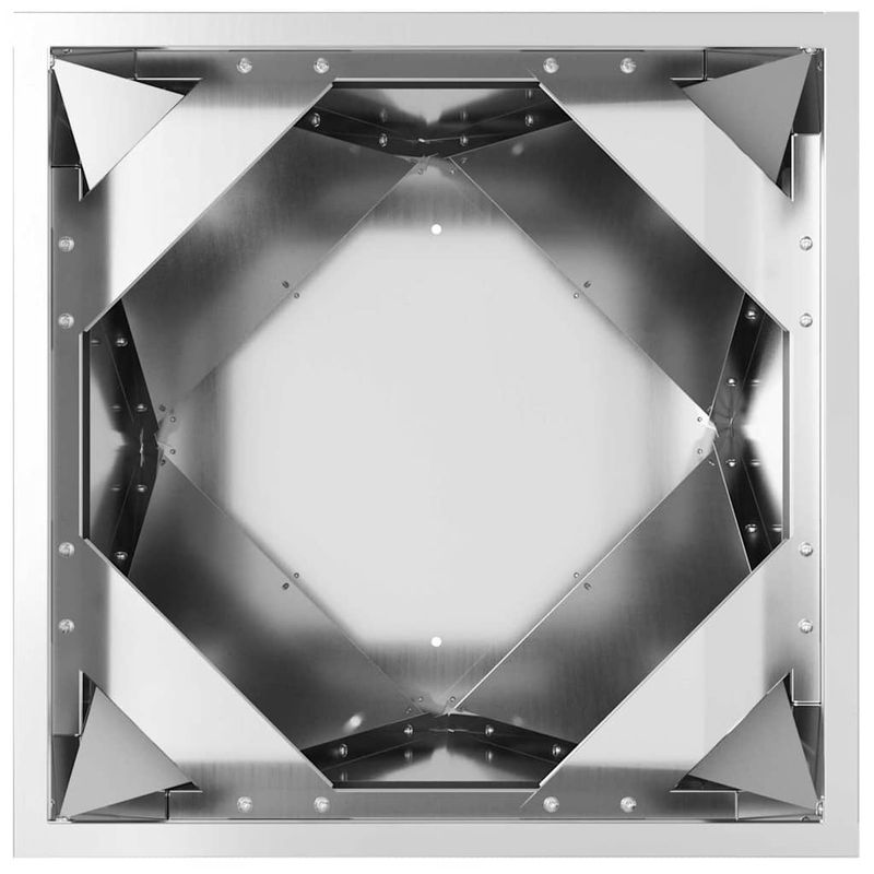 Casa si Gradina - Gradinarit si plante - Plante si ghivece - Ghivece si suporturi - Jardiniera Argintiu 50 x 50 x 75 cm Otel Galvanizat - Infinity.ro