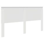 Casa si Gradina - Mobilier - Paturi si accesorii - Accesorii paturi - Tablie de depozitare cu raft stejar artizanal 140 cm Melamina - Infinity.ro