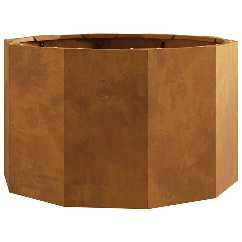 Casa si Gradina - Gradinarit si plante - Plante si ghivece - Ghivece si suporturi - Jardiniera Ruginit 60 x 60 x 35 cm Otel rezistent de intemperii - Infinity.ro
