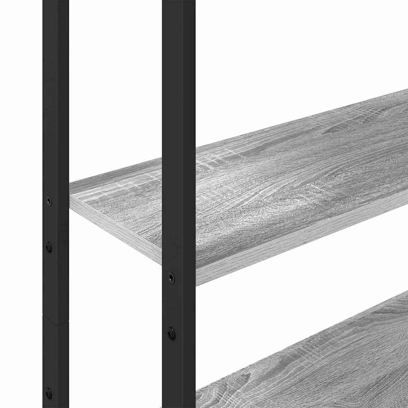 Casa si Gradina - Mobilier - Biblioteci si rafturi - Biblioteci - Dulap pentru carti Gri Sonoma 60 x 24 x 161 cm Lemn compozit - Infinity.ro