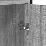 Casa si Gradina - Mobilier - Biblioteci si rafturi - Biblioteci - Dulap pentru carti Gri Sonoma 60 x 24 x 161 cm Lemn compozit - Infinity.ro