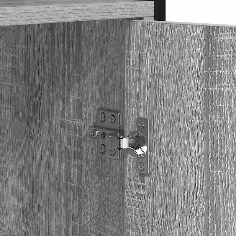 Casa si Gradina - Mobilier - Biblioteci si rafturi - Biblioteci - Dulap pentru carti Gri Sonoma 60 x 24 x 161 cm Lemn compozit - Infinity.ro