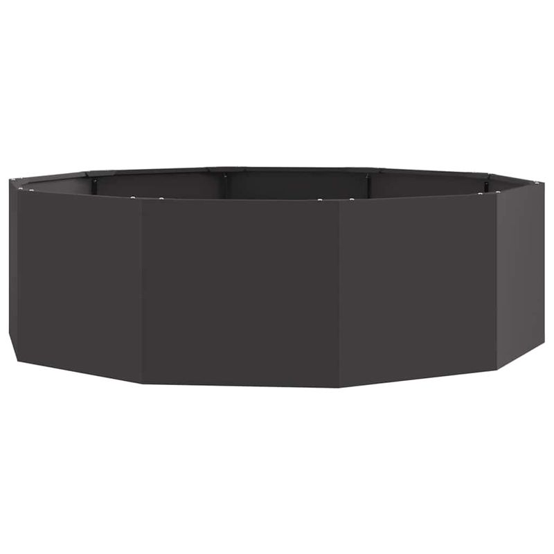 Casa si Gradina - Gradinarit si plante - Plante si ghivece - Ghivece si suporturi - Jardiniera Negru 120 x 120 x 35 cm Otel - Infinity.ro