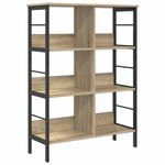 Casa si Gradina - Mobilier - Biblioteci si rafturi - Biblioteci - Raft pentru carti Stejar Sonoma 82 x 32 x 112 cm Lemn compozit - Infinity.ro