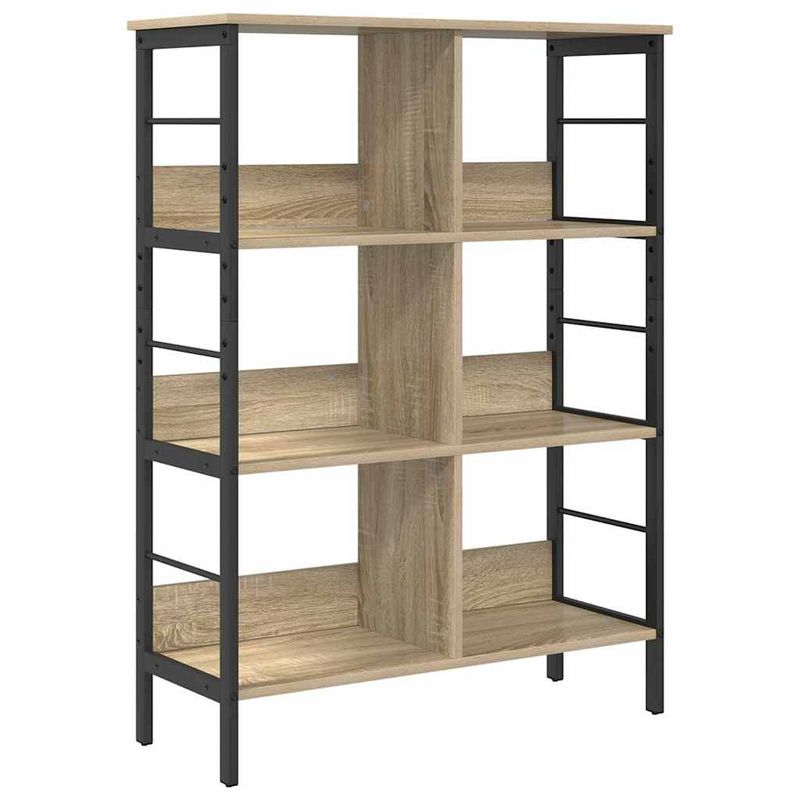 Casa si Gradina - Mobilier - Biblioteci si rafturi - Biblioteci - Raft pentru carti Stejar Sonoma 82 x 32 x 112 cm Lemn compozit - Infinity.ro