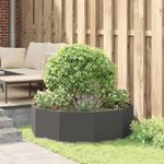 Casa si Gradina - Gradinarit si plante - Plante si ghivece - Ghivece si suporturi - Jardiniera Negru 120 x 120 x 35 cm Otel - Infinity.ro