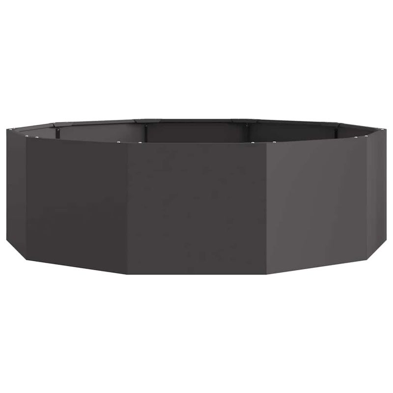 Casa si Gradina - Gradinarit si plante - Plante si ghivece - Ghivece si suporturi - Jardiniera Negru 120 x 120 x 35 cm Otel - Infinity.ro