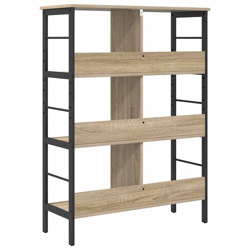 Casa si Gradina - Mobilier - Biblioteci si rafturi - Biblioteci - Raft pentru carti Stejar Sonoma 82 x 32 x 112 cm Lemn compozit - Infinity.ro