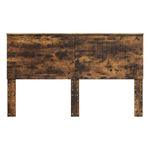 Casa si Gradina - Mobilier - Paturi si accesorii - Accesorii paturi - Tablie de pat cu aripioare, crem, 183x23x118/128 cm, textil - Infinity.ro