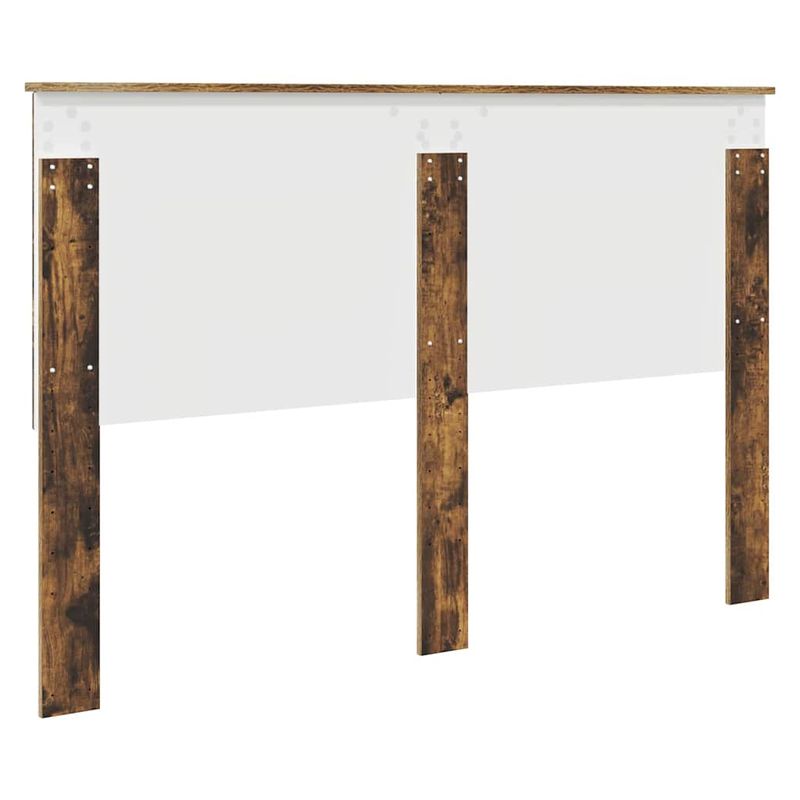 Casa si Gradina - Mobilier - Paturi si accesorii - Accesorii paturi - Tablie de pat cu aripioare, crem, 183x23x118/128 cm, textil - Infinity.ro