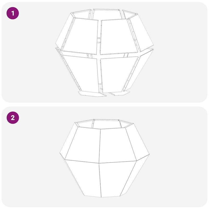 Casa si Gradina - Gradinarit si plante - Plante si ghivece - Ghivece si suporturi - Jardiniera 2 pcs Ruginit 100 x 100 x 80 cm - Infinity.ro