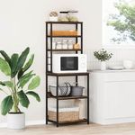 Casa si Gradina - Mobilier - Biblioteci si rafturi - Biblioteci - Raft de bucatarie Stejar fumuriu 60 x 40 x 168 cm Lemn compozit - Infinity.ro