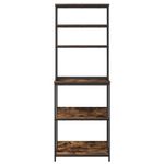 Casa si Gradina - Mobilier - Biblioteci si rafturi - Biblioteci - Raft de bucatarie Stejar fumuriu 60 x 40 x 168 cm Lemn compozit - Infinity.ro