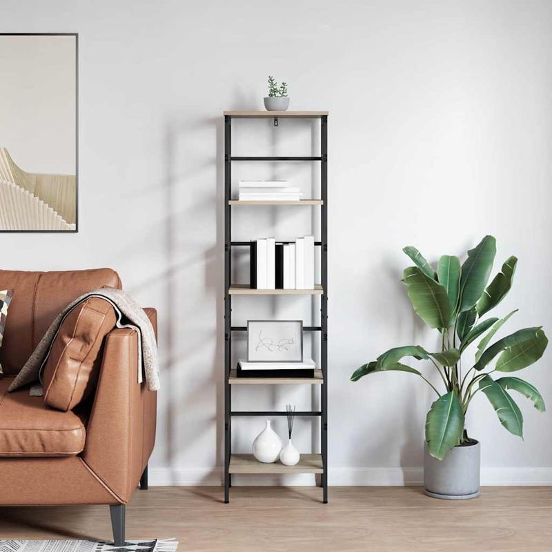 Casa si Gradina - Mobilier - Biblioteci si rafturi - Biblioteci - Raft pentru carti Stejar Sonoma 40 x 29,5 x 149 cm - Infinity.ro