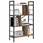 Casa si Gradina - Mobilier - Biblioteci si rafturi - Biblioteci - Raft pentru carti Lemn Vechi 75 x 30 x 123,5 cm Lemn compozit - Infinity.ro