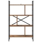 Casa si Gradina - Mobilier - Biblioteci si rafturi - Biblioteci - Raft pentru carti Lemn Vechi 75 x 30 x 123,5 cm Lemn compozit - Infinity.ro