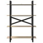 Casa si Gradina - Mobilier - Biblioteci si rafturi - Biblioteci - Raft pentru carti Stejar Sonoma 100 x 33,5 x 140 cm - Infinity.ro