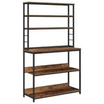 Casa si Gradina - Mobilier - Biblioteci si rafturi - Biblioteci - Raft de bucatarie Lemn Vechi 100 x 40 x 168 cm Lemn compozit - Infinity.ro