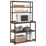 Casa si Gradina - Mobilier - Biblioteci si rafturi - Biblioteci - Raft de bucatarie Lemn Vechi 100 x 40 x 168 cm Lemn compozit - Infinity.ro