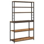 Casa si Gradina - Mobilier - Biblioteci si rafturi - Biblioteci - Raft de bucatarie Lemn Vechi 100 x 40 x 168 cm Lemn compozit - Infinity.ro