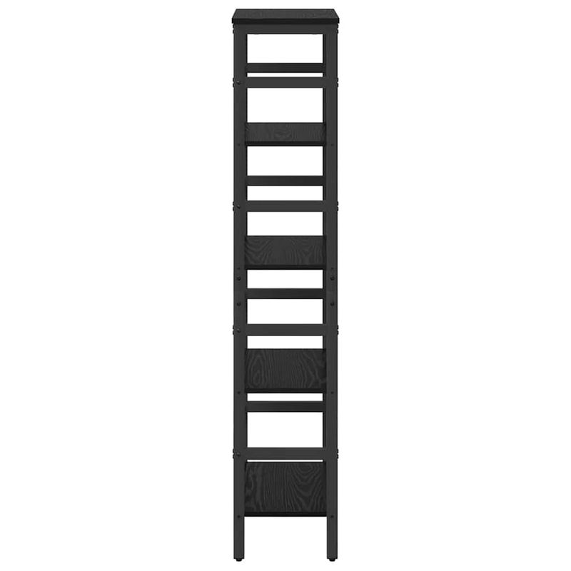 Casa si Gradina - Mobilier - Biblioteci si rafturi - Biblioteci - Raft pentru carti Stejar Negru 40 x 29,5 x 149 cm Lemn compozit - Infinity.ro